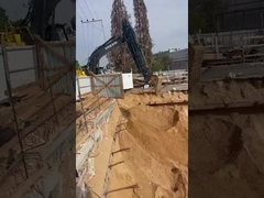 Excavator telescopic sliding arm 10M +86 18127591702