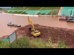 Q690D Steel Excavator Long Boom 50ft