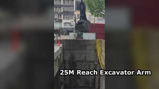 A Closer Look: 25 Meters Telescopic Arm Excavator For Komatsu PC228 Uslc
