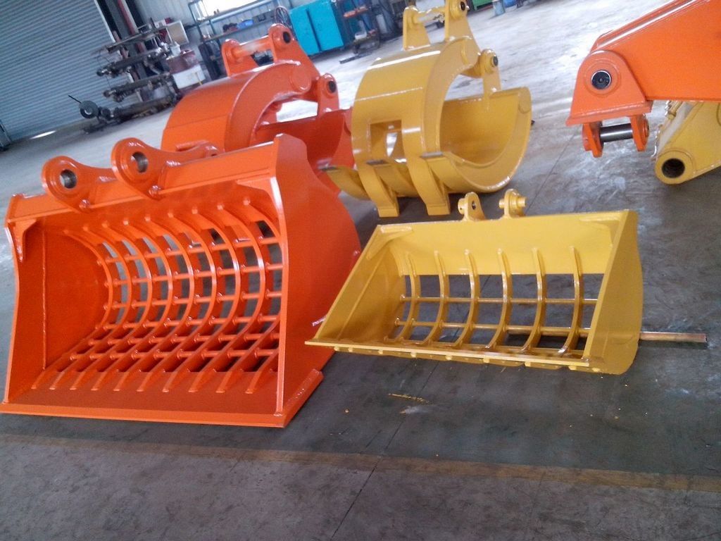 32 Ton Excavator Bobcat Sieve Bucket For Construction Machinery