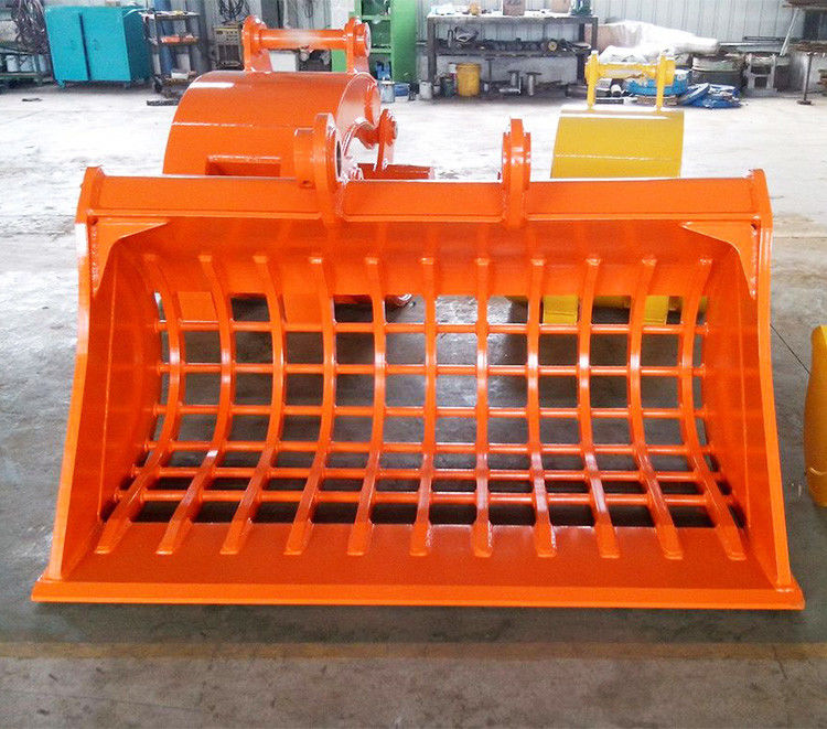 32 Ton Excavator Bobcat Sieve Bucket For Construction Machinery