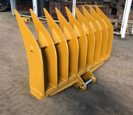 Buy land clearing excavator rake attachment, Good quality land clearing ...